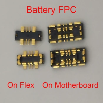 2 шт. Внутренний разъем батареи FPC Зажим Держатель контактов на материнской плате для Motorola Moto E6 Play XT2029-1 ЖК-дисплей Экран дисплея FPC