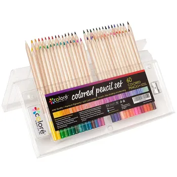 Цветные карандаши Набор цветных карандашей для взрослых Книжка-раскраска Подарки для детей и взрослых количество 62