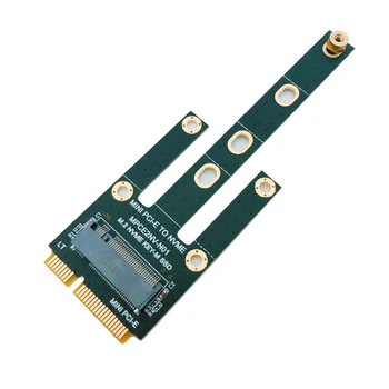 Новый Mini PCI-E для NVME Адаптер Плата Конвертер Плата Расширения Riser Поддерживает 2230 2242 2260 2280 M.2 NVME PCIE M Key M2 SSD