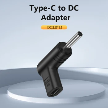 19 В Разъем питания USB C PD-DC Универсальный адаптер из ПВХ Type C-DC Jack Многофункциональный для мини-вентилятора для камер видеонаблюдения