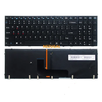 Новая клавиатура для Clevo P651 P651SE P655 P671 P655SE P671SG P650HP3 P650 P670RE3 P670RG P650RE3 P650RE6 с рамкой с подсветкой США