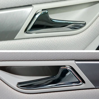 1 шт. для Mercedes-Benz A-Class W169 B-Class W245 Хромированные Автомобильные Внутренние Дверные Ручки Панель Накладка Аксессуары Левая Правая