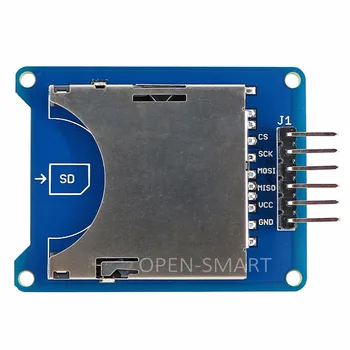 Модуль адаптера SD/TF-карты 3,3 В/5 В, Совместимый многофункциональный модуль чтения и записи для Arduino