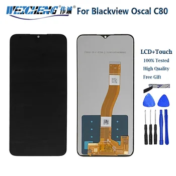 Оригинал Для Blackview Oscal C80 ЖК-дисплей с Сенсорным экраном Дигитайзер В Сборе Запасные Части Датчик Для ЖК-дисплея Oscal C80