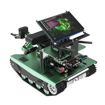 Автомобильный комплект робота AI smart vision Lidar mapping навигация с 7-дюймовым дисплеем обучение роботизированной руке