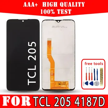 Оригинальный ЖК-дисплей для TCL 205 4187D, высококачественные запасные части для сенсорного экрана, бесплатные инструменты для ремонта мобильных телефонов