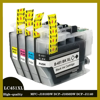 Совместимый картридж LC451XL для Brother LC 451xl 451XL чернильный картридж DCP-J1050DW J1140 J1010DW с чернилами для принтера