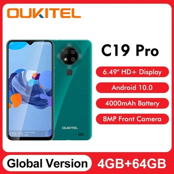 Глобальная версия Смартфона Oukitel C19 Pro 4 ГБ 64 ГБ 6,49